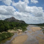 View from Beit Bridge, Zimbabwe